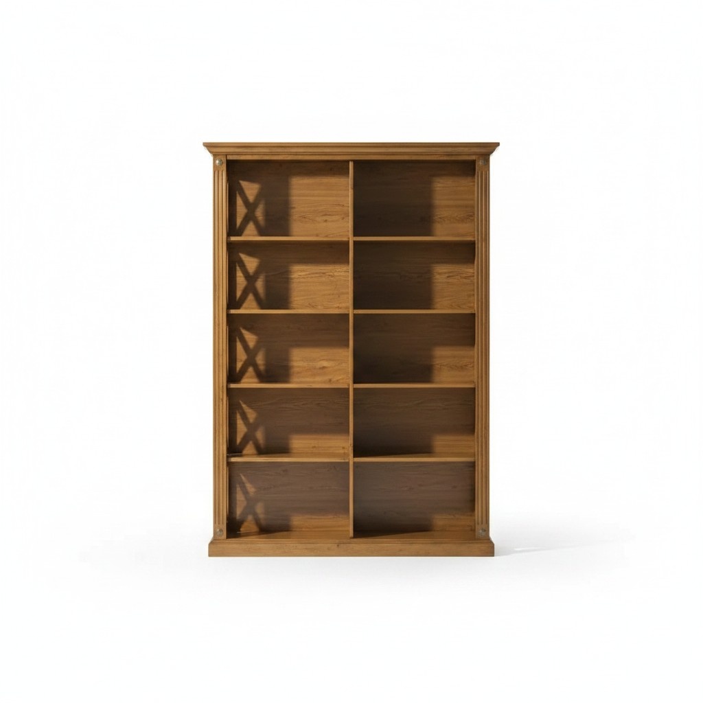 Bücherregal Schrank Wohnzimmer Holz Büroschrank Schränke Italien