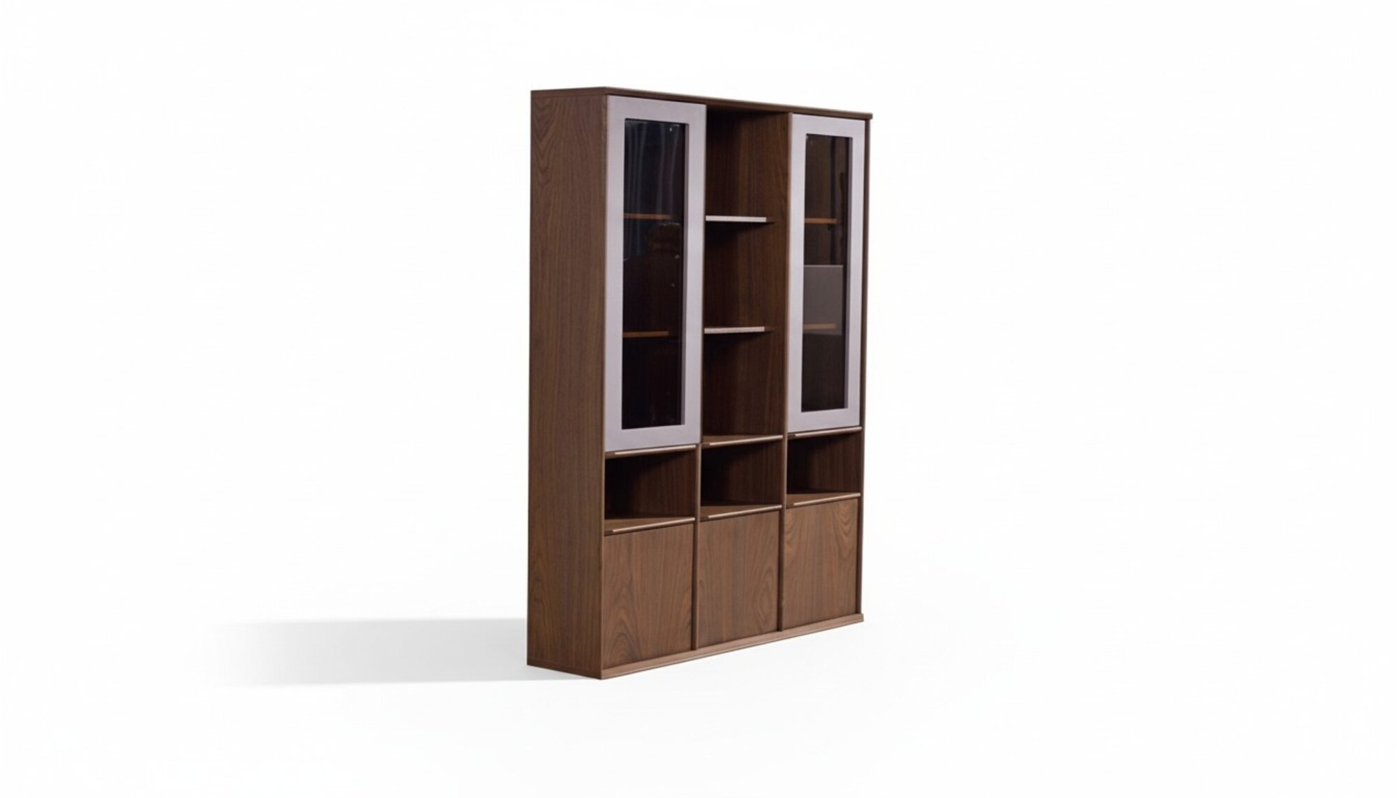 Büro Akten Regal Schrank Holz Regale Schränke Office Büro Neu Vitrine