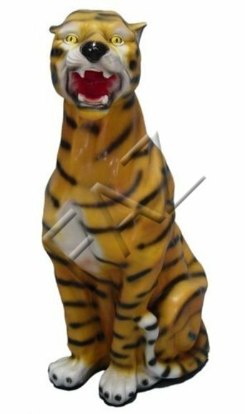 Design Tiger Figur Statue Skulptur Figuren Skulpturen Garten Dekoration