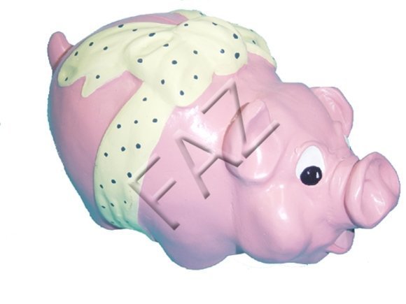 Design Schwein Figur Garten Statue Skulptur Figuren Skulpturen