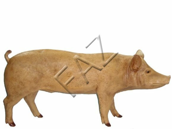 Design Schwein Figur Garten Statue Skulptur Figuren Dekorative Skulpturen