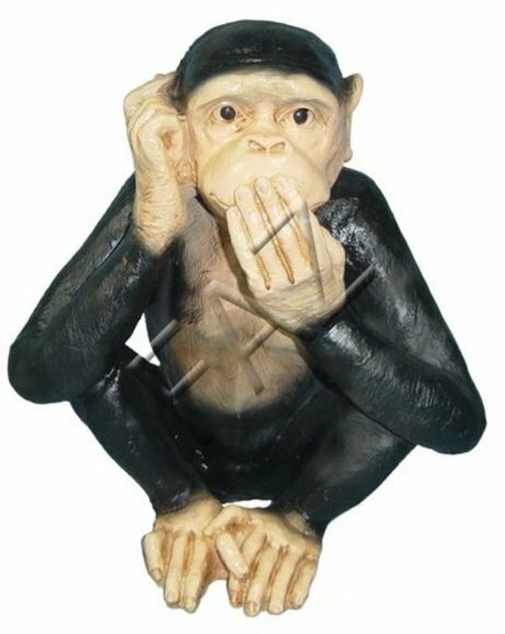 Design Affe Figur Statue Skulptur Figuren Skulpturen Dekoration Garten