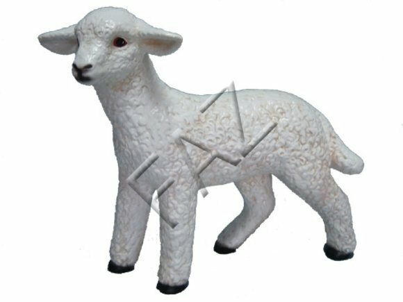 Design kleines Schaf Figur Garten Statue Skulptur Figuren Skulpturen