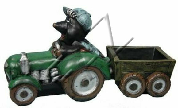Maulwurf Statue Figuren Statuen Skulptur Garten Dekoration Deko