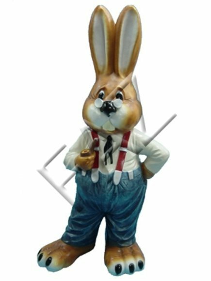 Design Dekoration Hase Figur Garten Statue Skulptur Figuren Skulpturen