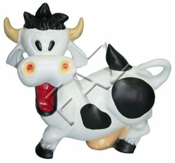 Design Kuh Figur Statue Skulptur Figuren Skulpturen Dekoration Deko
