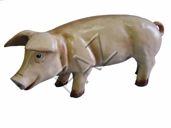 Design Schwein Skulpturen Figur Garten Statue Skulptur Dekoration Figuren