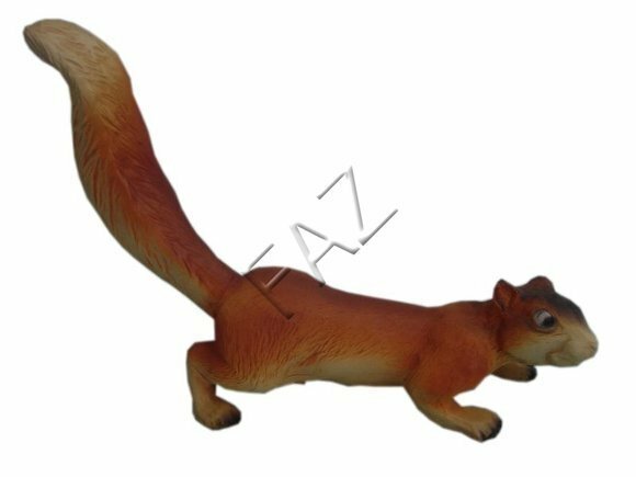 Design Eichhörnchen Figur Garten Deko Statue Skulptur Figuren Skulpturen