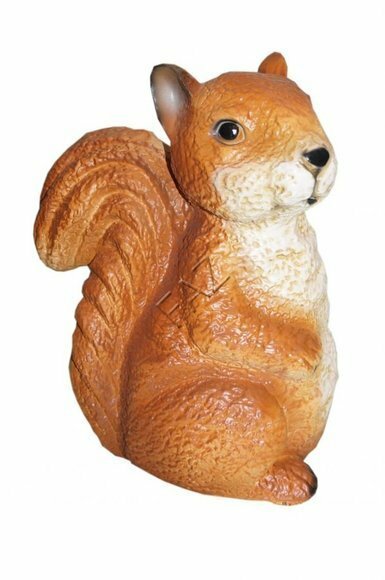 Design Eichhörnchen Figur Deko Garten Statue Skulptur Figuren Skulpturen