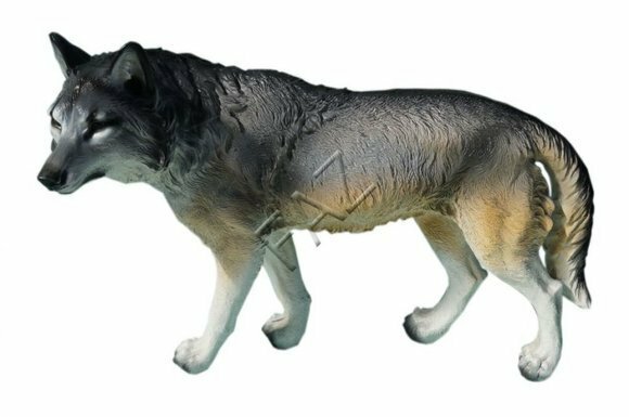 Design Wolf Figur Garten Statue Skulptur Dekoration Figuren Skulpturen