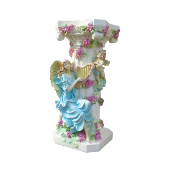 Dekor Figur Statue Säule Skulptur 90 cm Figuren Statuen Skulpturen Neu