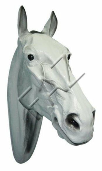 Design Dekoration Pferd Figur Garten Statue Skulptur Figuren Skulpturen