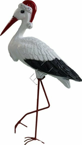 Design Storch Figur Garten Statue Skulptur Figuren Skulpturen Dekoration