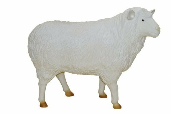 Design Schaf Figur Garten Statue Skulptur Figuren Skulpturen