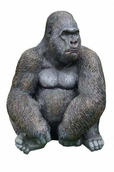 Design Gorilla Figur Statue Skulptur Figuren Skulpturen Garten