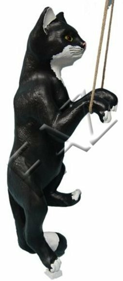 Design Katze Figur Statue Dekoration Garten Figuren Skulptur Skulpturen