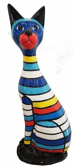 Dekor Abstrakte Figur Statue Skulptur 98 cm Figuren Statuen Skulpturen