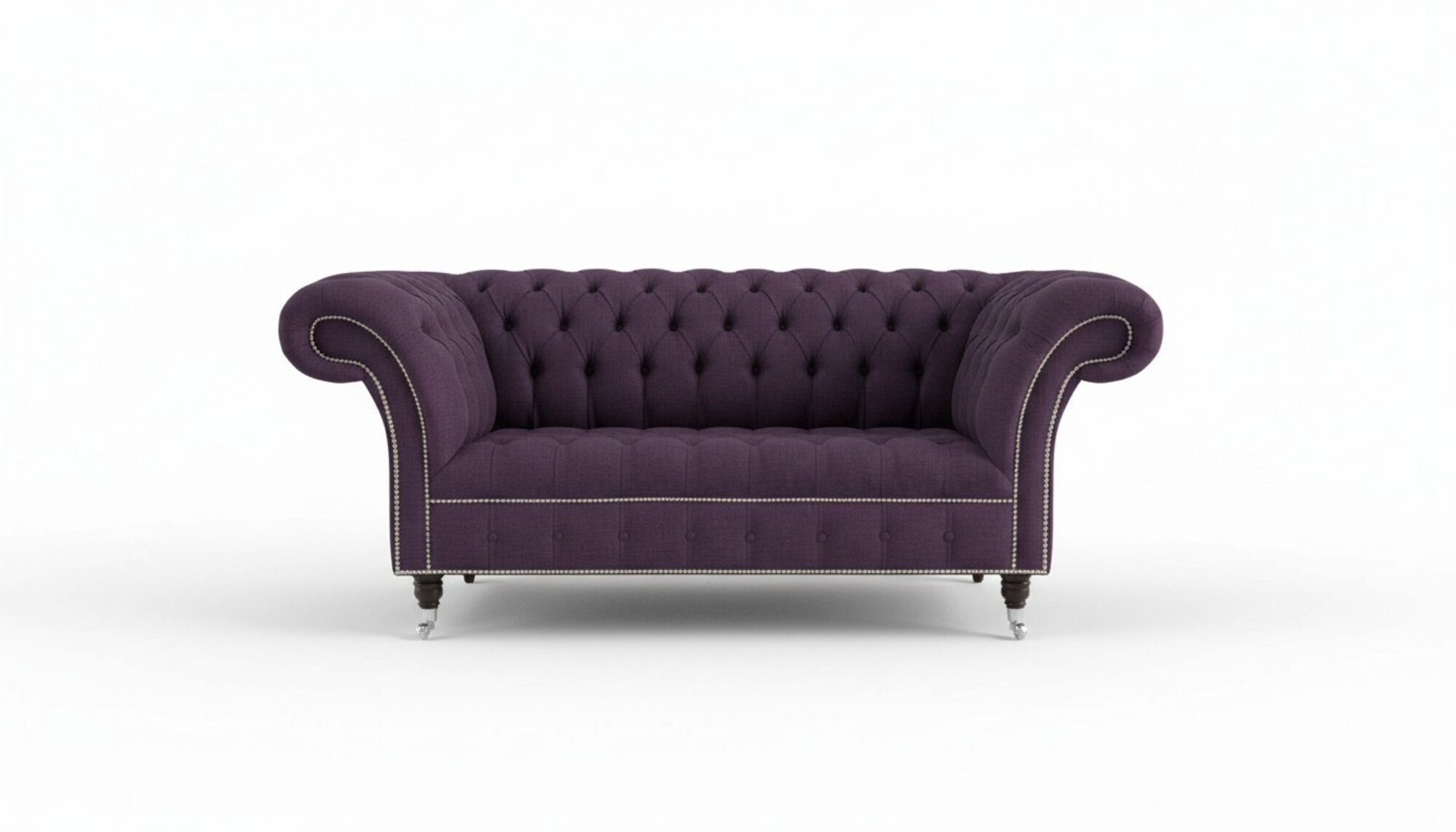 Chesterfield 2 Sitzer Couch Polster Sofa Designer Couchen Sitz Leder