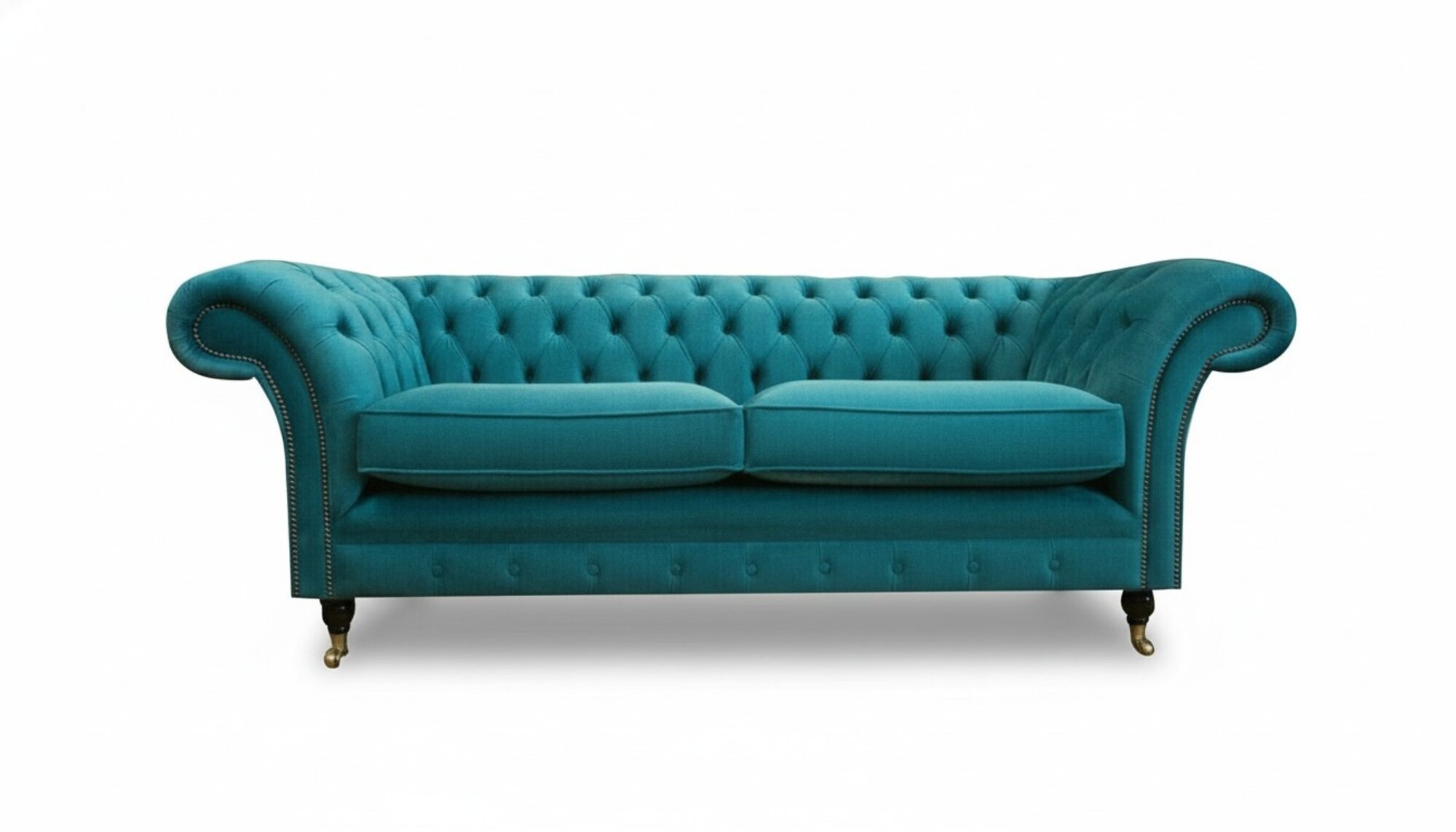 Chesterfield 3 Sitzer Türkis Kreative Möbel Neu Wohnzimmer Modern Design