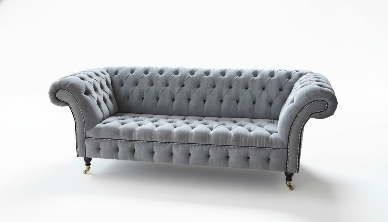 Chesterfield 3 Sitzer XXL Polster Sitz Couch Sofa Garnitur Big Couchen 2016-42-