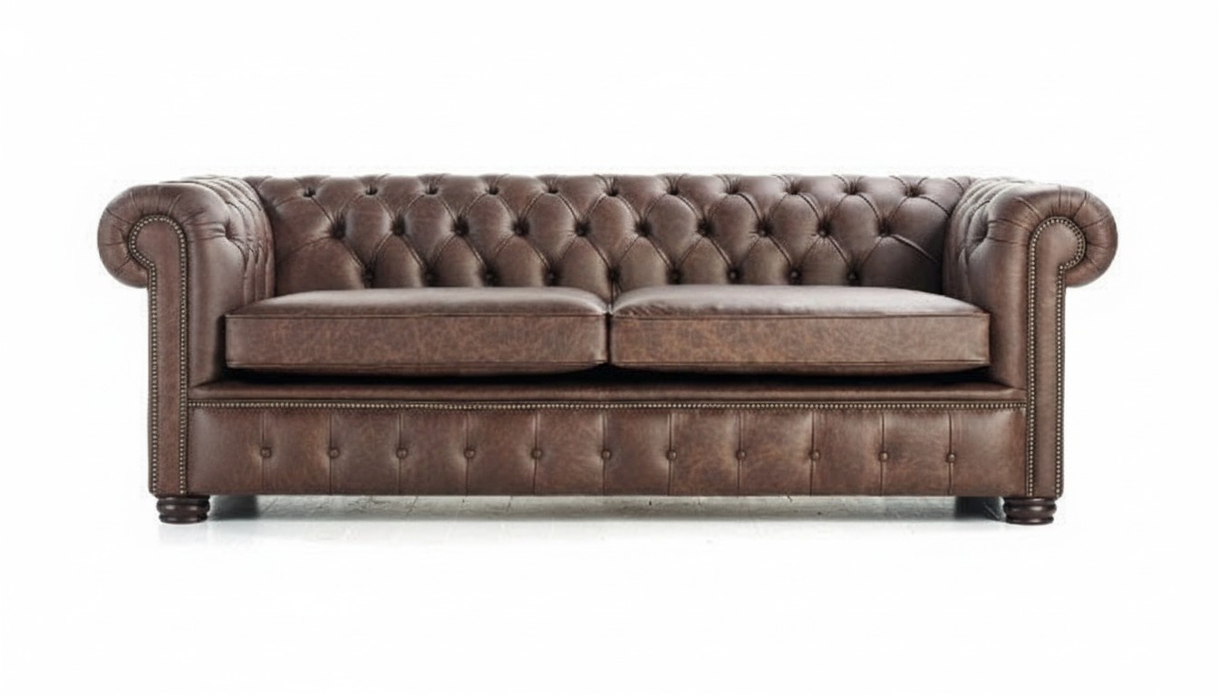 Chesterfield Couch Polster Sofa Couchen Sitz Design 3 Sitzer Leder Sofas Klassik