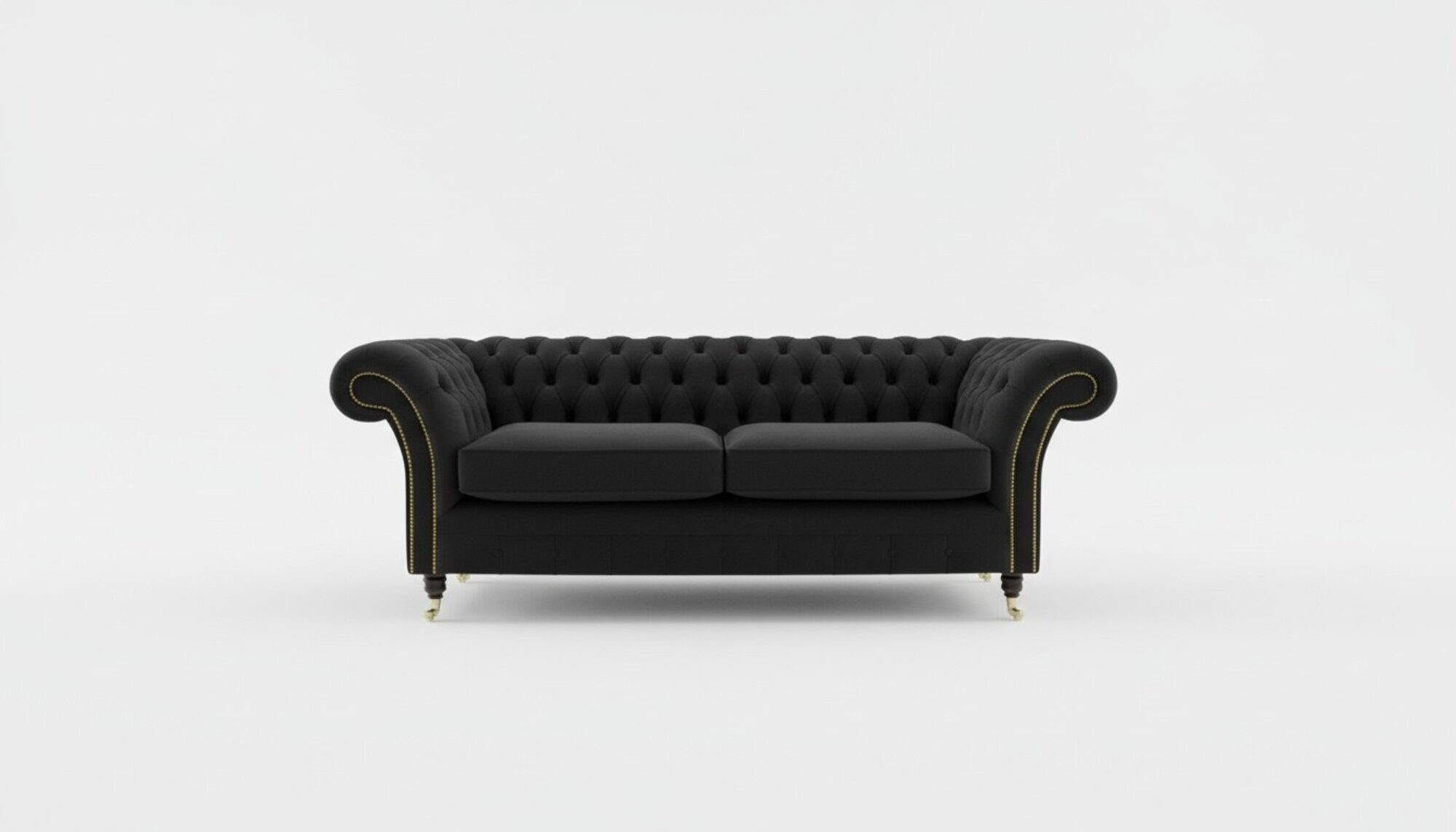 Chesterfield Couch Sofa Polster 3 Sitzer Couchen Sitz Deko Garnitur Sofas