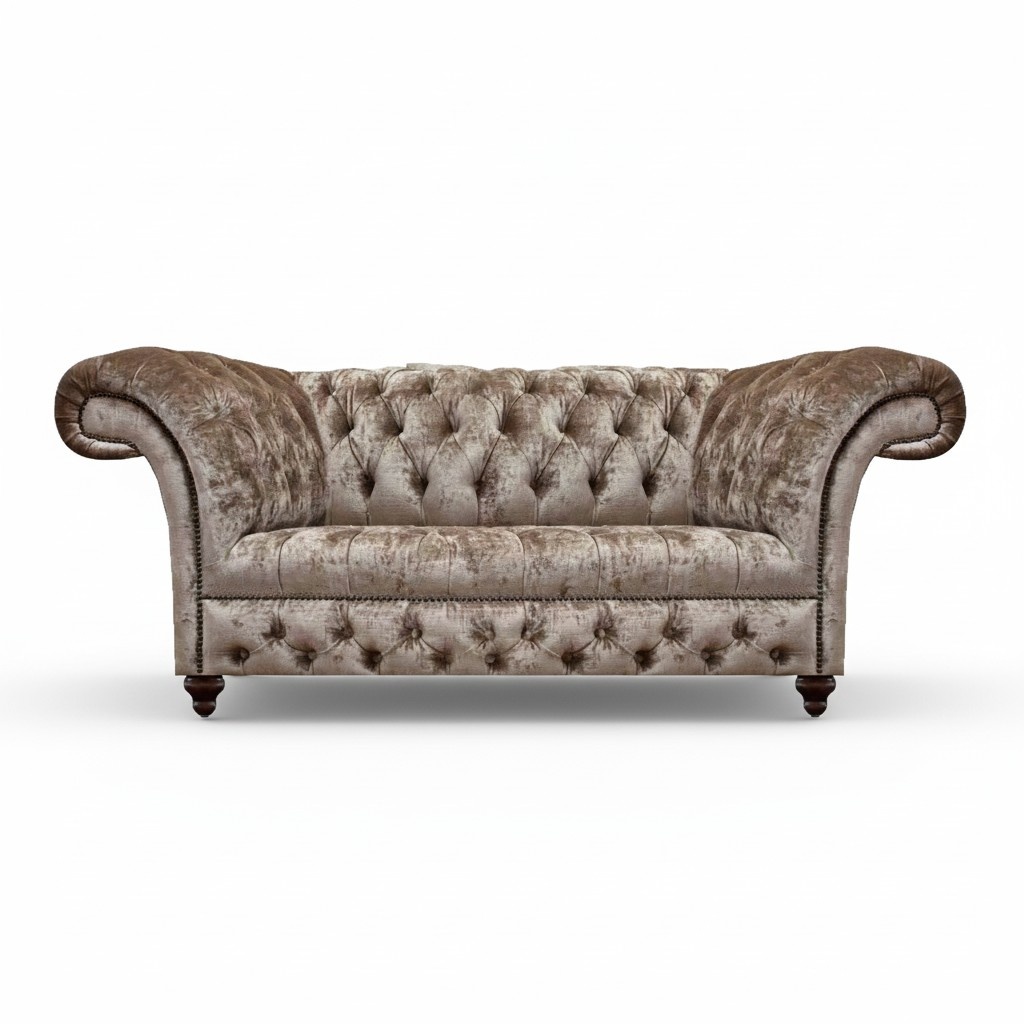 Chesterfield Design Modern Sofa Couch Zweisitzer Luxus Einrichtung Wohnzimmer