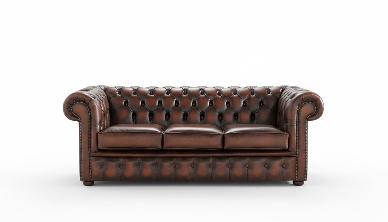Chesterfield Designer Antik Stil Sofa Couchen Polster Sitz 3 Sitzer Neu Garnitur