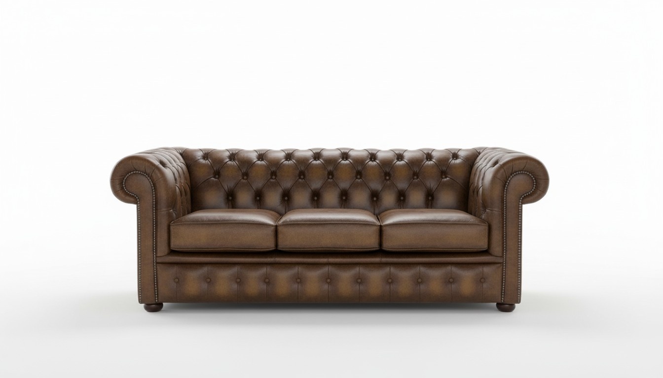 Chesterfield Designer Antik Stil Sofa Couchen Polster Sitz Garnitur 3 Sitzer Neu