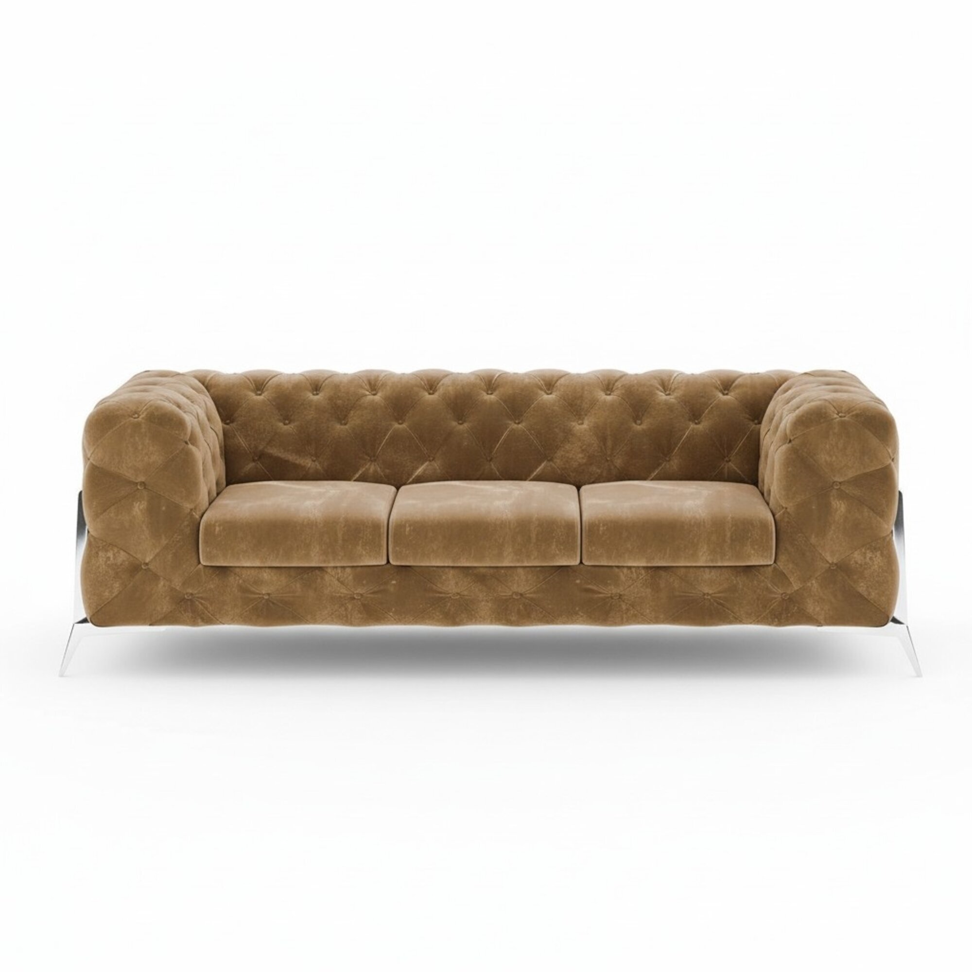 Chesterfield Dreisitzer Bequeme Designer Wohnzimmer 3 Sitzer Couch