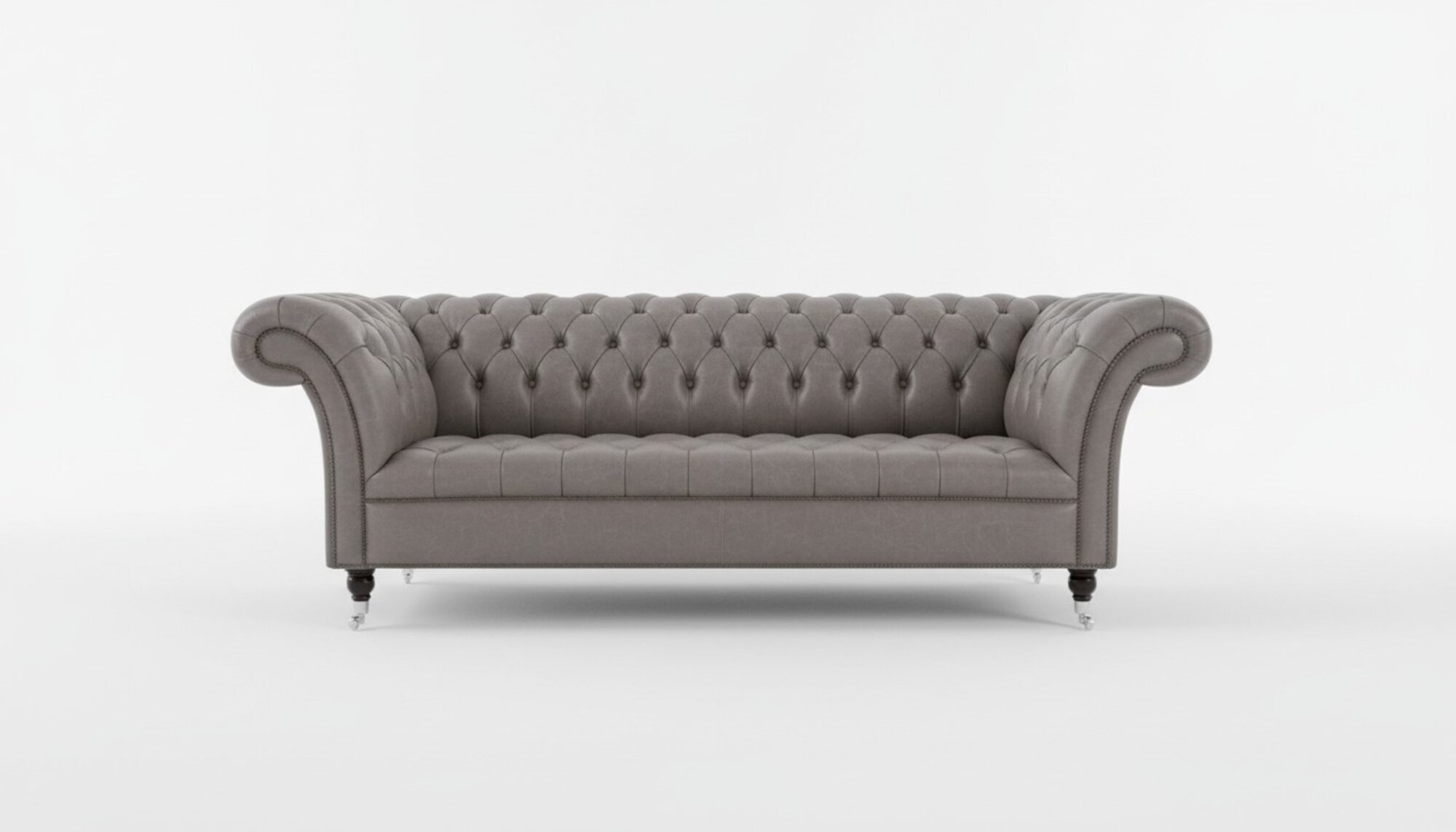 Chesterfield Leder Polster Sofa Design Klassische Sofas 3 Sitzer Luxus Couch Neu