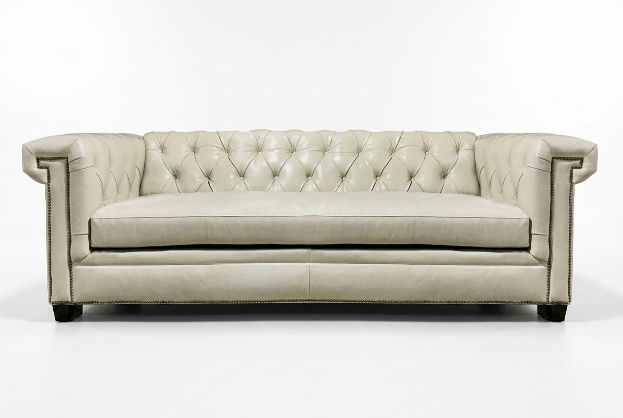 Chesterfield Luxus Sofa Polster Sitz Leder Garnitur 321 Sitzer Couchen