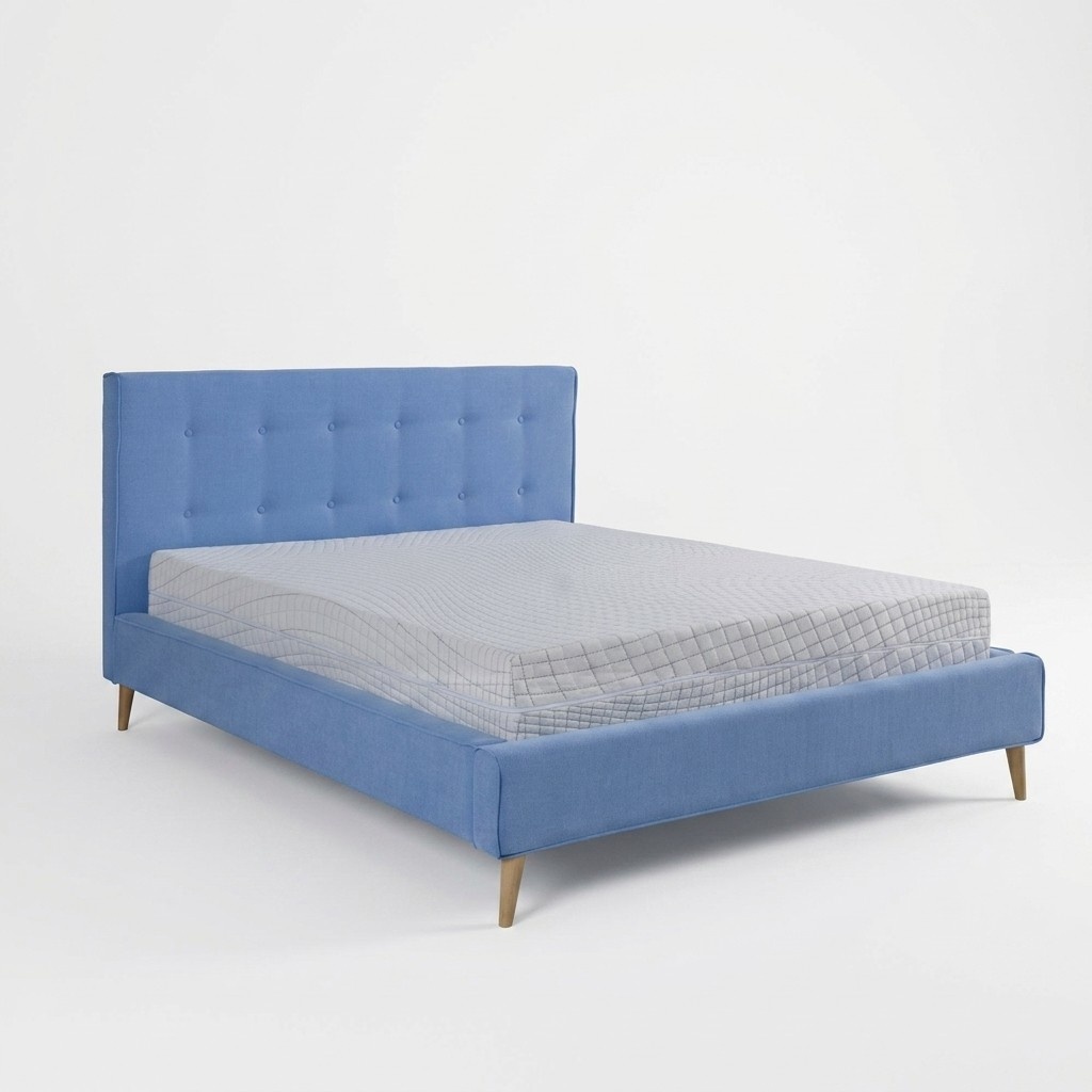 Chesterfield Samt Velvet Doppel Design Bett Luxus Design Betten Doppel