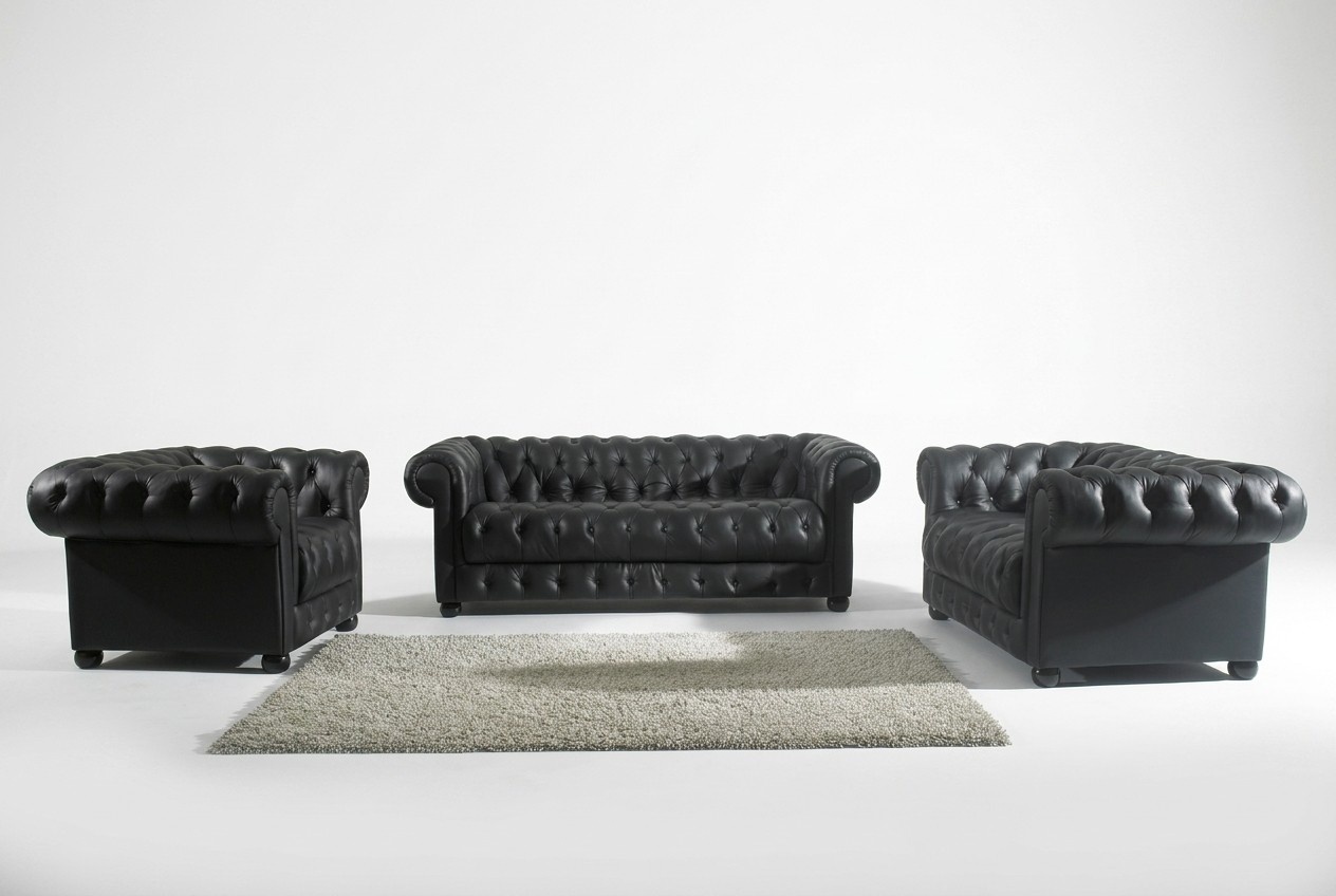 Chesterfield Sofa 2 Sitzer Polster Design Couchen Sofas Garnitur NEU