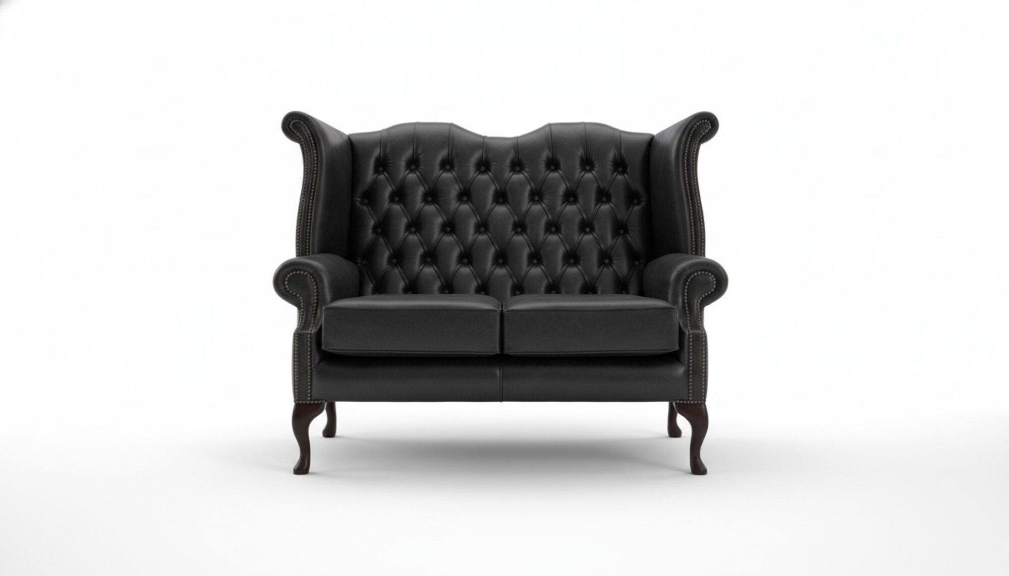 Chesterfield Sofa 2 Sitzer Polster Sofas Design Luxus Couch Ohrensessel