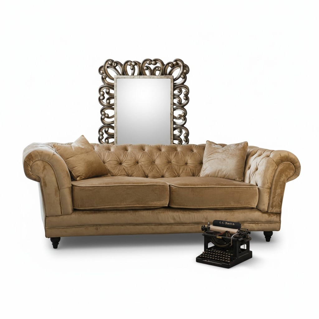 Chesterfield Sofa 3 SITZER Polster Designer Couchen Sofas Garnitur 2016-069