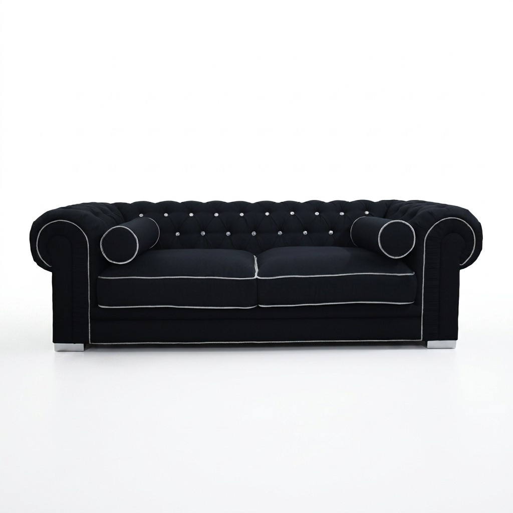 Chesterfield Sofa 3 SITZER Polster Designer Couchen Sofas Garnitur SL Sofa 25