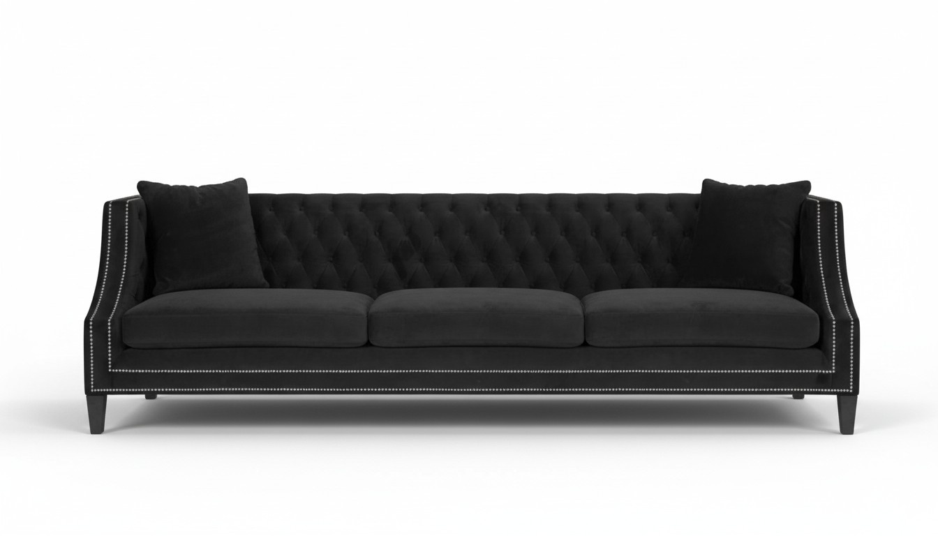 Chesterfield Sofa Couch Sitz Dreisitze Wohnzimmer Einrichtung Neu Möbel