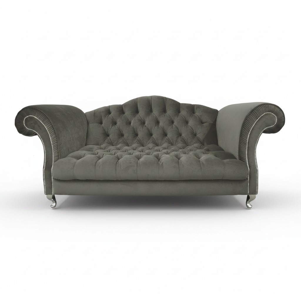 Chesterfield Sofa Polster Designer Couchen Sofas Garnitur Couch SLIII Sofa №80
