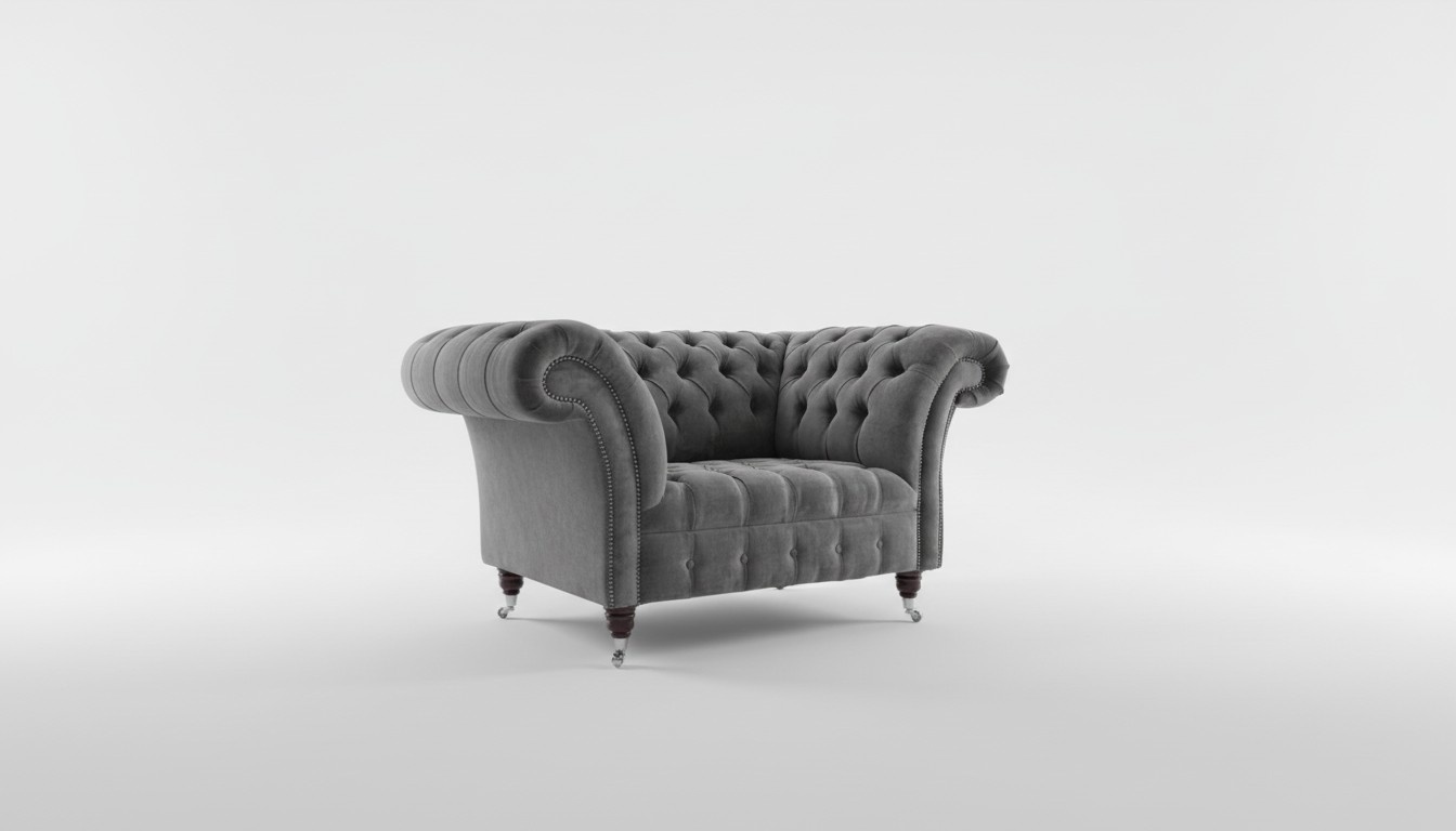 Chesterfield Sofa Sessel Polster Designer Couchen Sofas Garnitur 2016-061