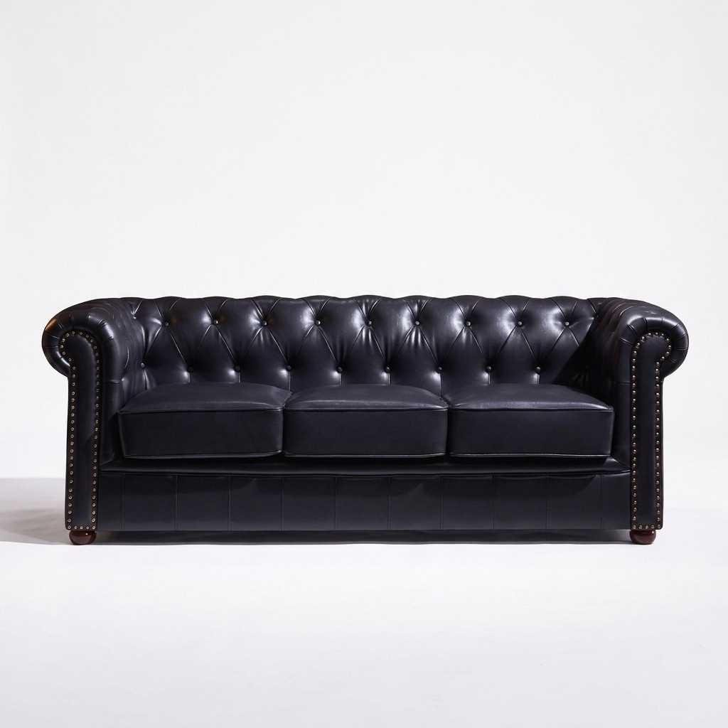 Chesterfield Sofagarnitur Polster 3+2+1 Wohnzimmer Couch Design Neu