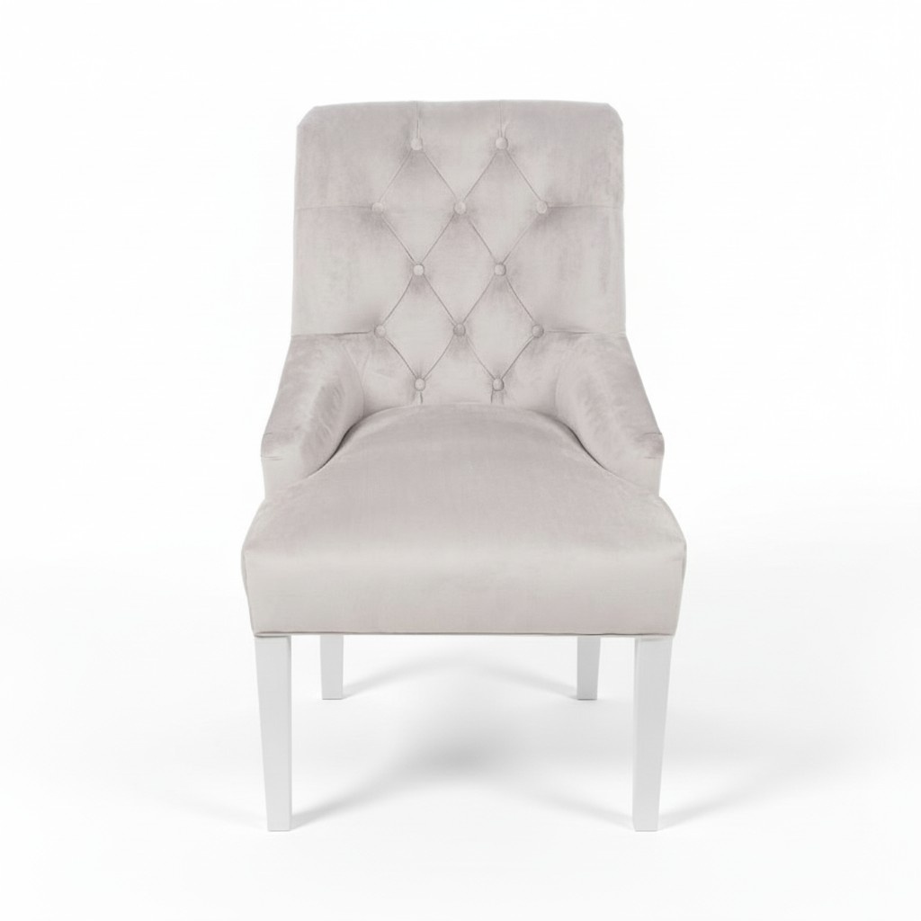 Chesterfield Stühle mit Klopfer Edle Design Polster Hotel Stuhl 6x Gruppe Neu