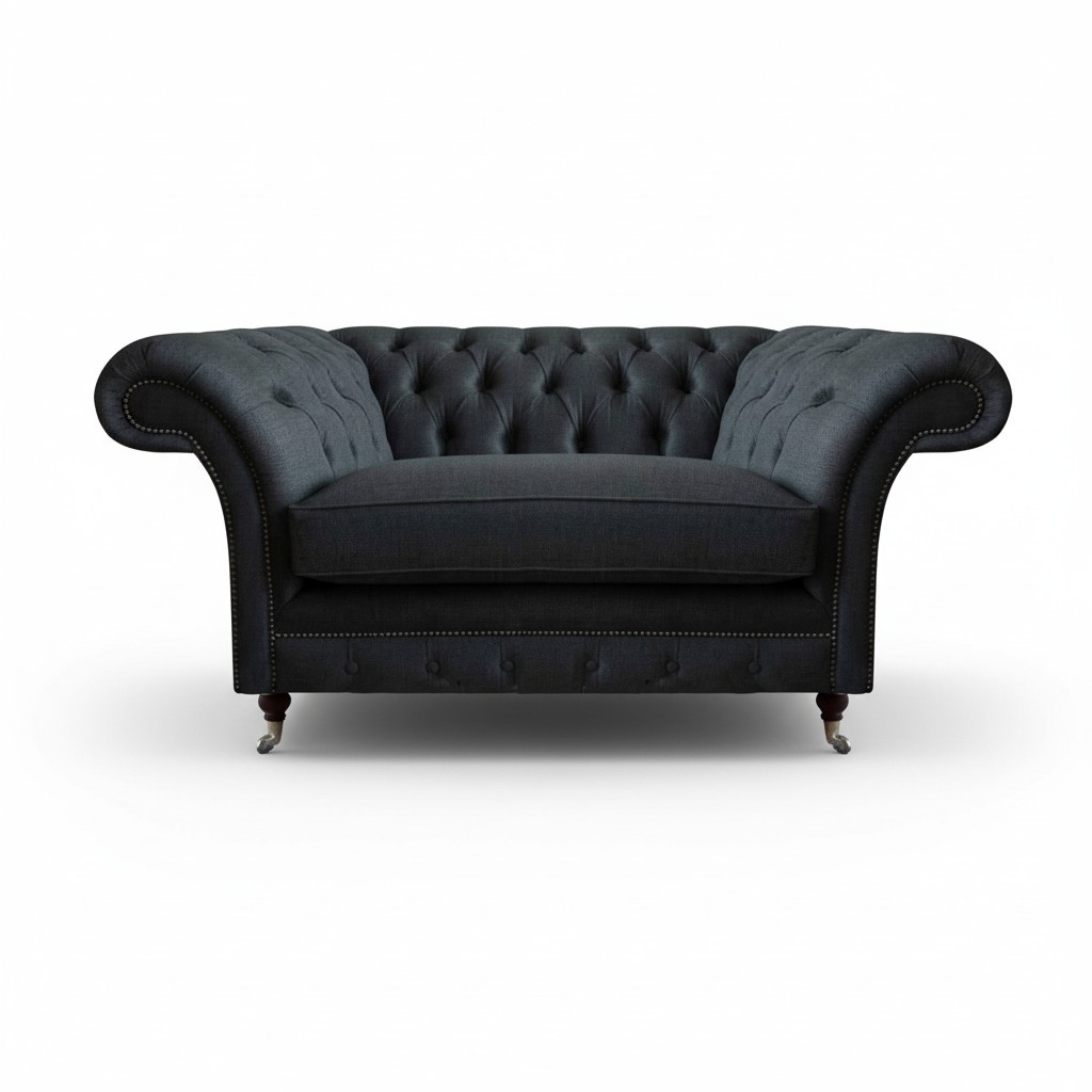 Chesterfield Wohnzimmer Sessel Designer Polstermöbel Sitzmöbel Einsitzer