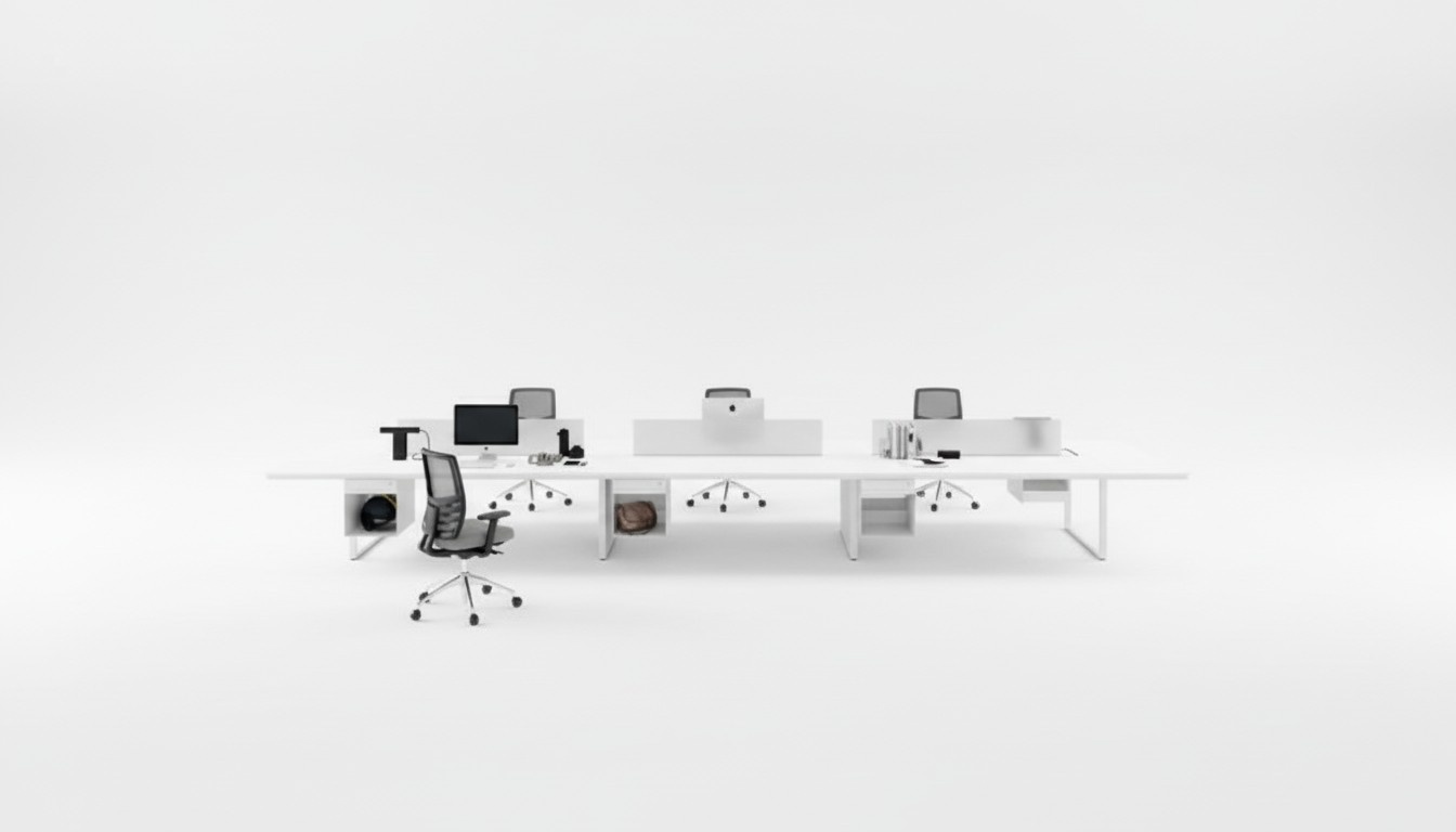 Computertisch Bürotisch Counter 6 Laptoptisch Tische Arbeitstisch Neu