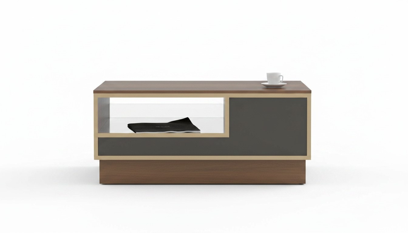Couchtisch Büro Arbeitszimmer Design Couchtisch Modern Tische Braun Neu