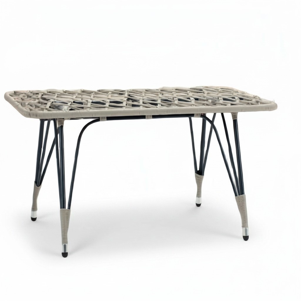 Couchtisch Terrasse Design Tische Möbel Tisch Luxus Beistelltisch Rattan Modern