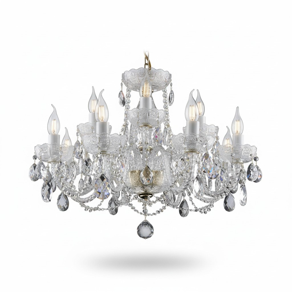 Decken Lampe Hänge Pendel Leuchte Deko Luster Kronleuchter Elite Bohemia