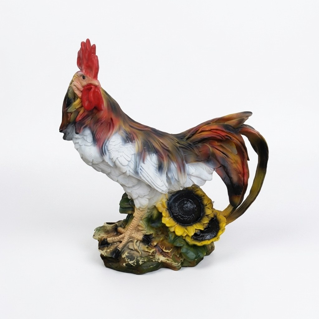 Deko Figuren Henne aus Kunststoff Osterdeko Huhn Garten Figur Höhe