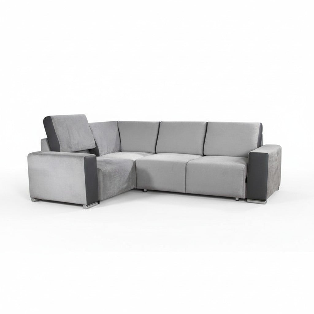 Design Ecksofa Sofa Couch Polster Sitz Eck Sofas Couchen Bettfunktion Schlafsofa