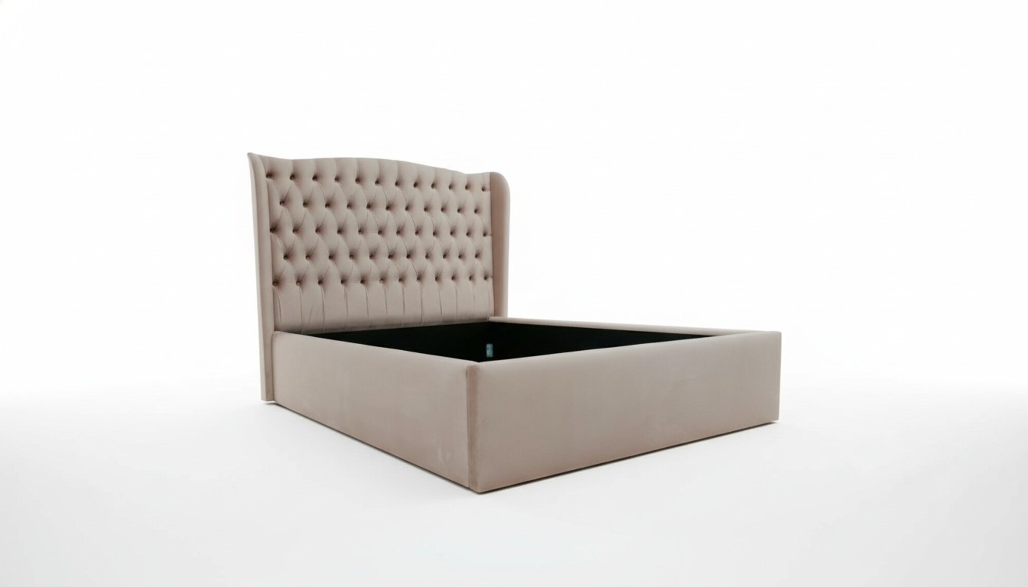Design Bett Betten Leder Hotel Luxus Textil Polster Ehe Doppel Neu Schlafzimmer